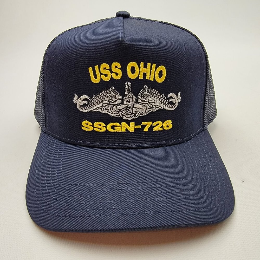 USS OHIO SSGN-726 Direct Embroidered Baseball Hat
